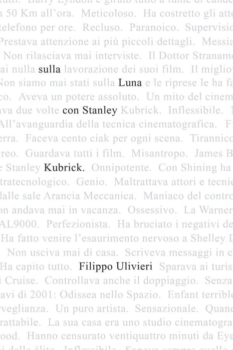 Sulla Luna con Stanley Kubrick