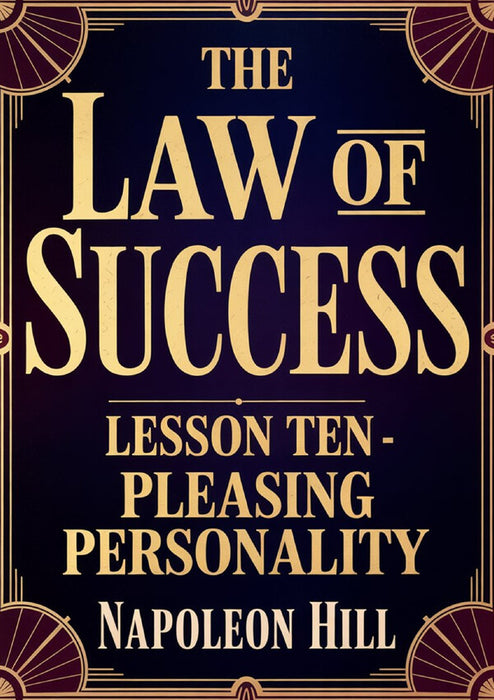 THE LAW OF SUCCESS Lesson Ten - PLEASING PERSONALITY