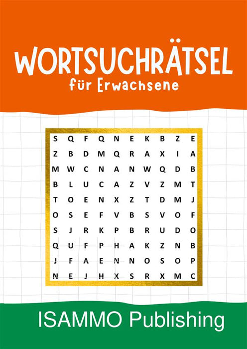 Wortsuchrätsel für Erwachsene