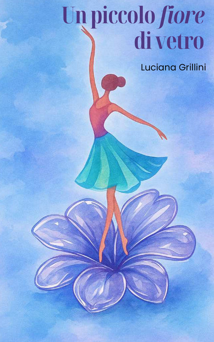Un piccolo fiore di vetro
