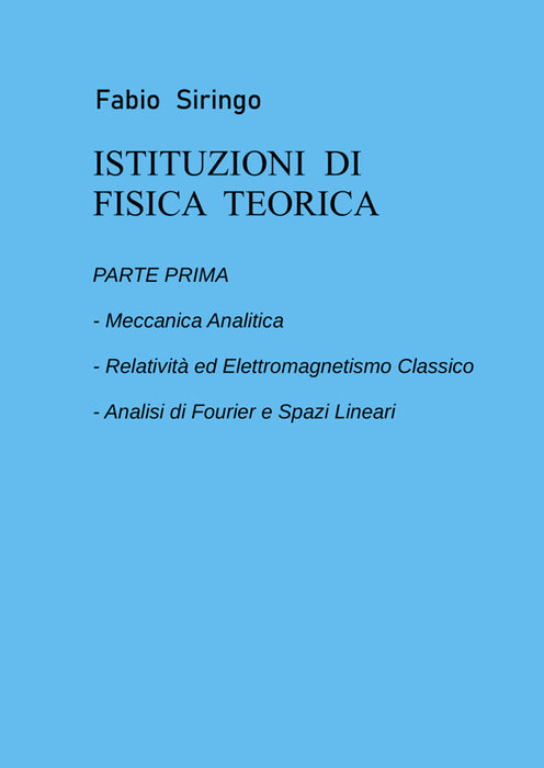 Istituzioni di Fisica Teorica