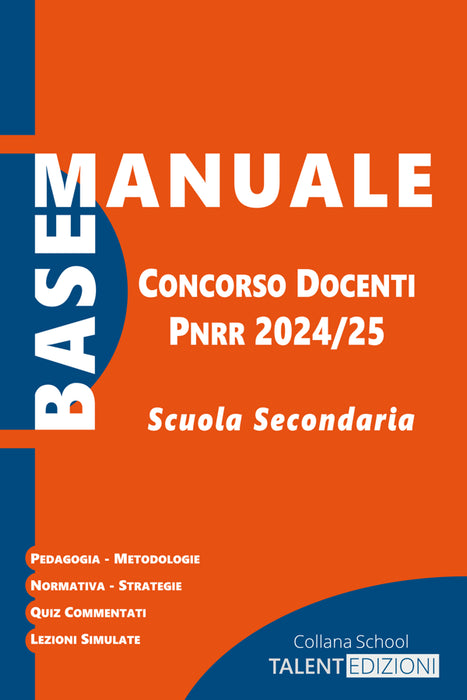 Manuale Base Concorso Docenti PNRR 2024/25