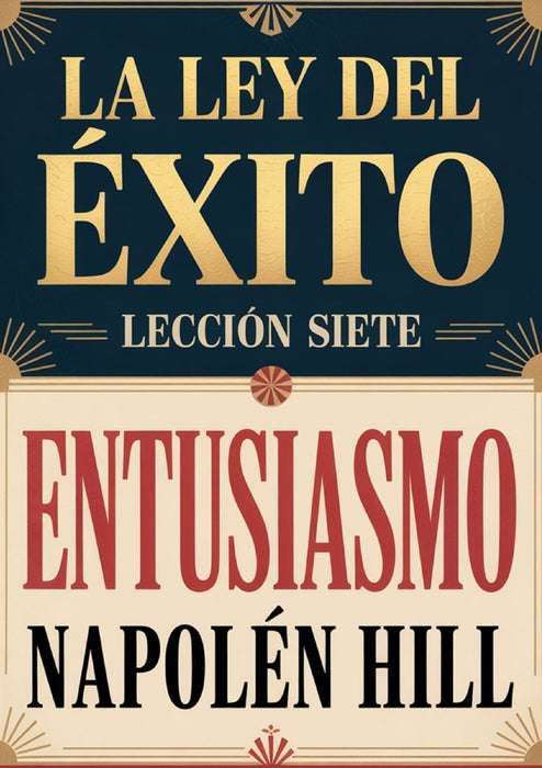 LA LEY DEL ÉXITO - Lección siete ENTUSIASMO (traducido)