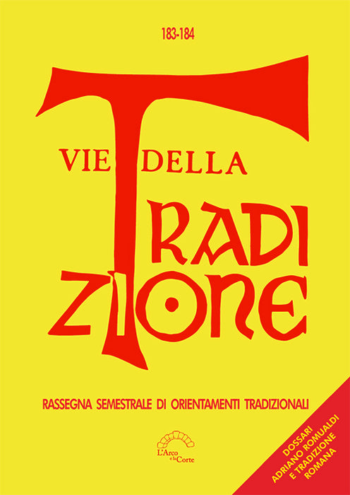 Vie della tradizione. N. 182