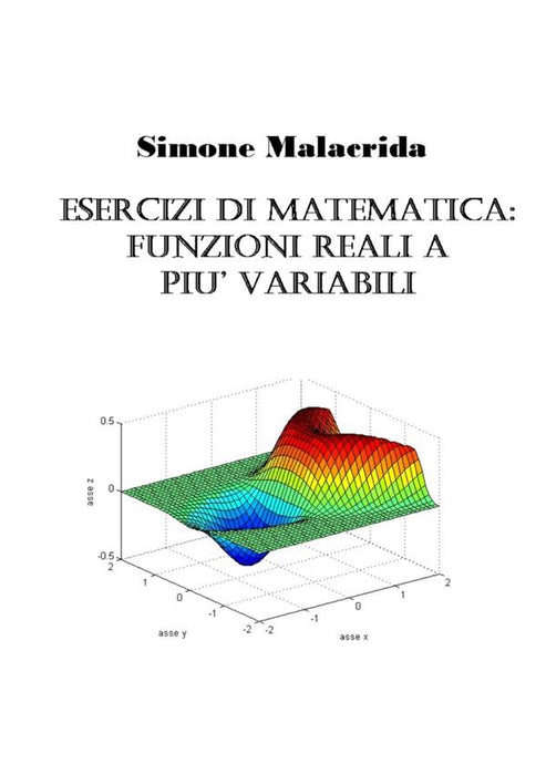 Esercizi di matematica: funzioni reali a più variabili