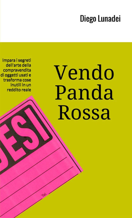 Vendo Panda Rossa