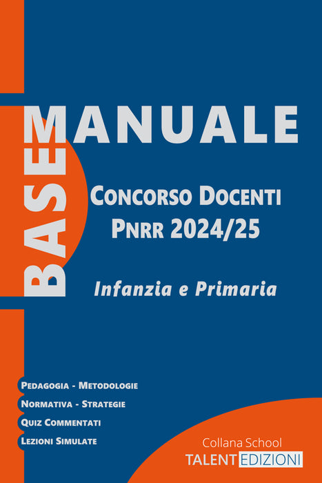 Manuale Base Concorso Docenti PNRR 2024/25