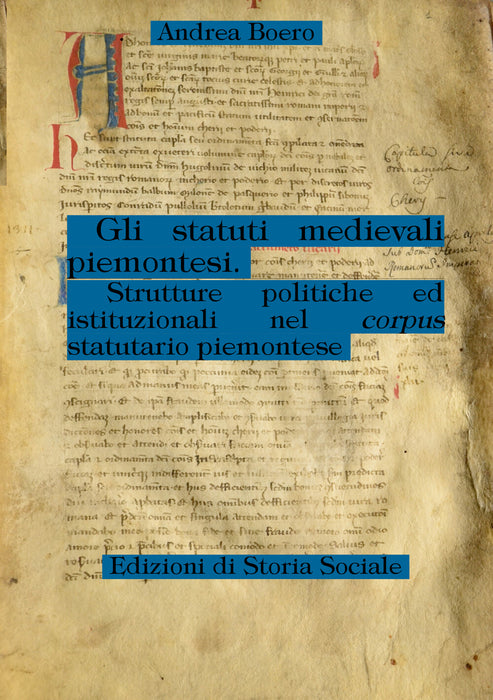 Gli statuti medievali piemontesi