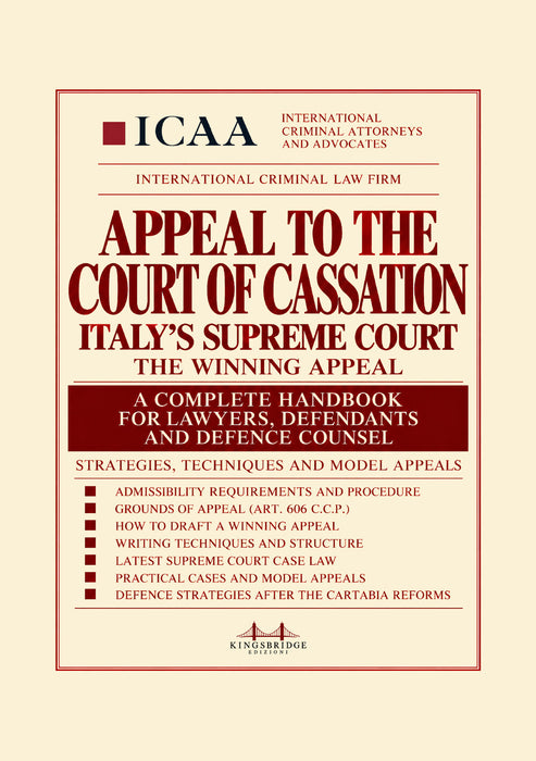 Appeal to the Court of Cassation