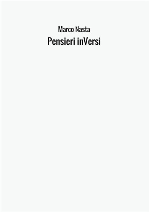 Pensieri inVersi