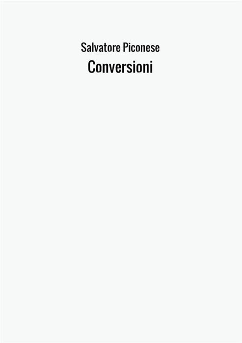 Conversioni