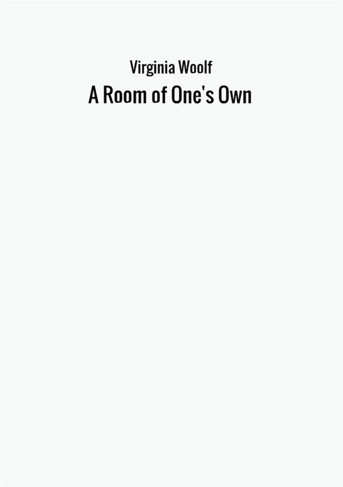 A Room of One's Own