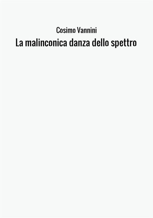 La malinconica danza dello spettro