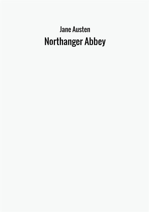 Northanger Abbey