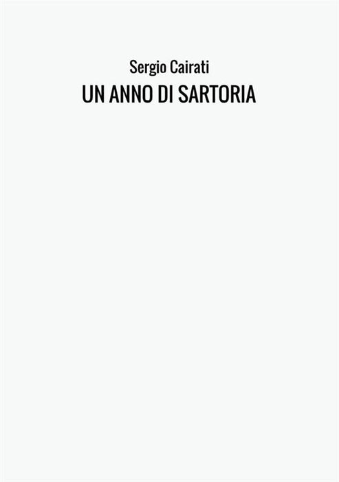 Un Anno di Sartoria