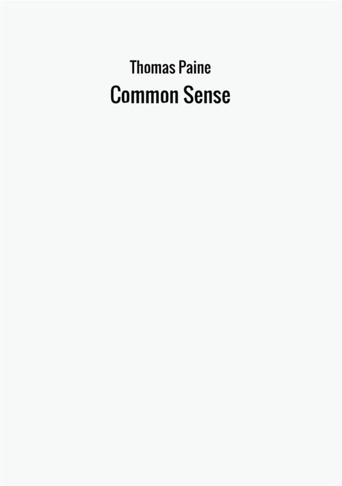 Common sense