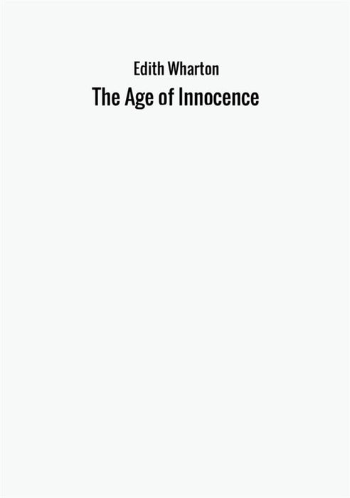 The Age of Innocence