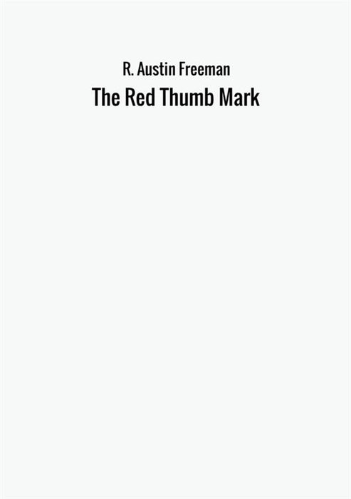 The Red Thumb Mark