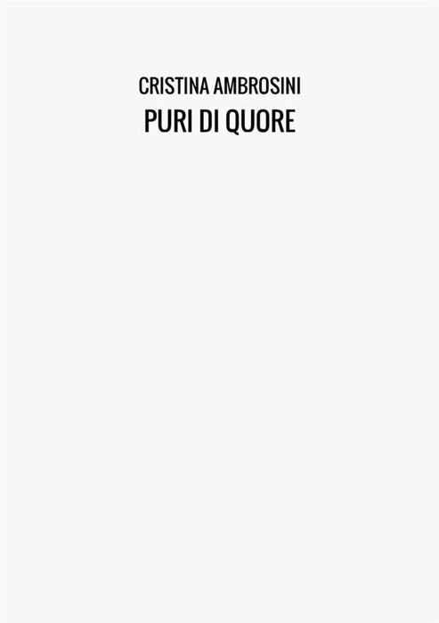 PURI DI QUORE