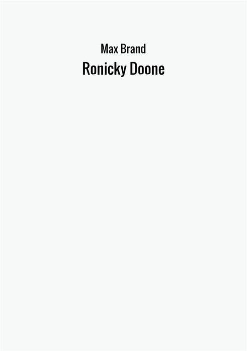 Ronicky Doone