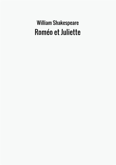 Roméo et Juliette