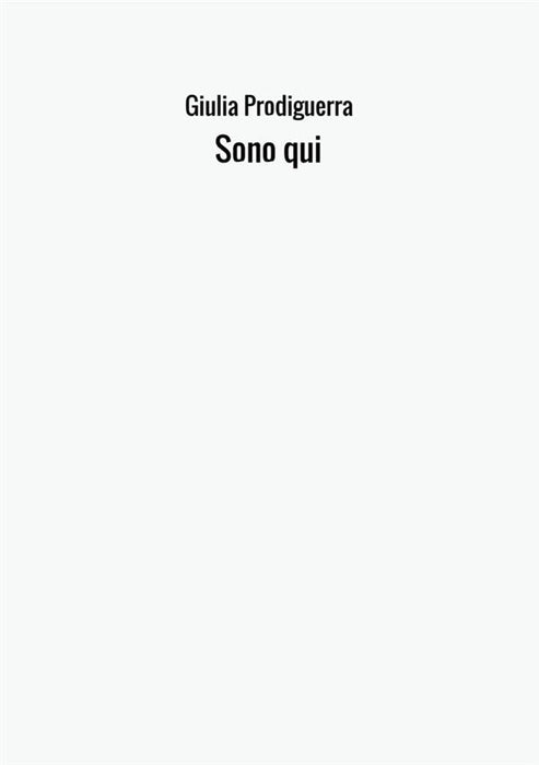 Sono qui