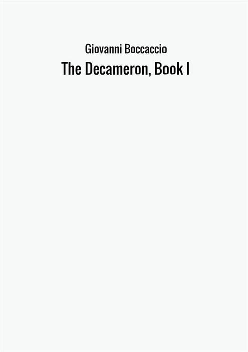 The Decameron, Book I