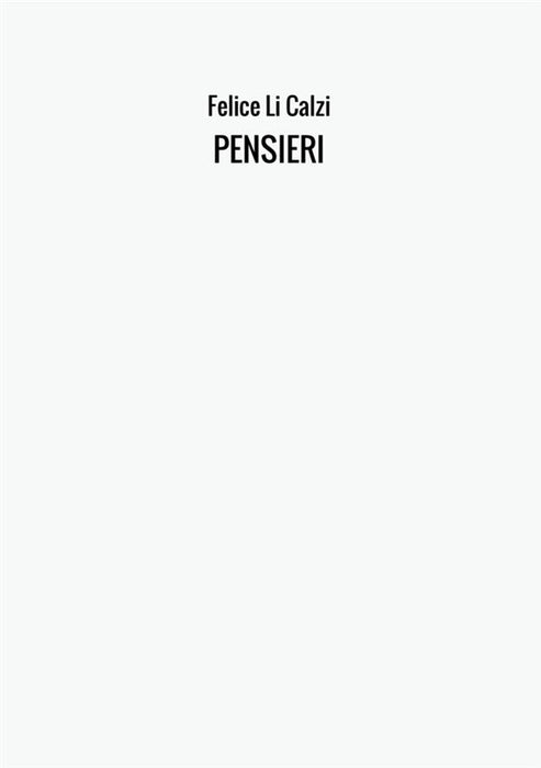 PENSIERI