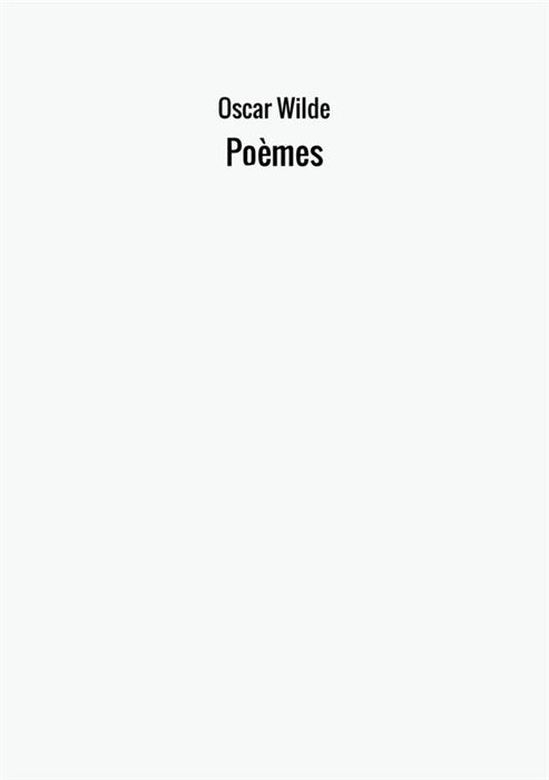 Poèmes