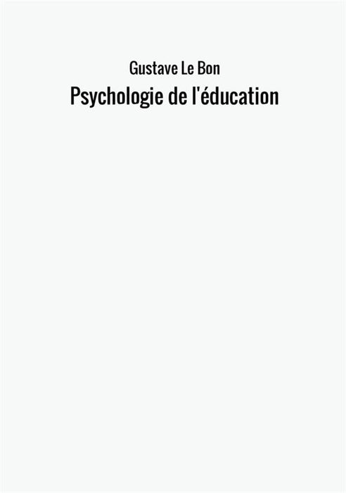 Psychologie de l'éducation