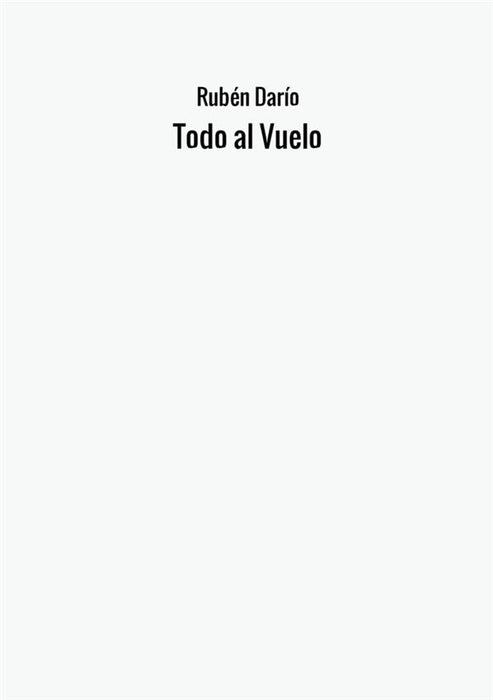 Todo al Vuelo