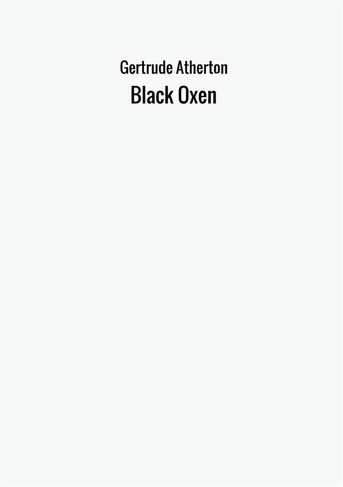 Black Oxen