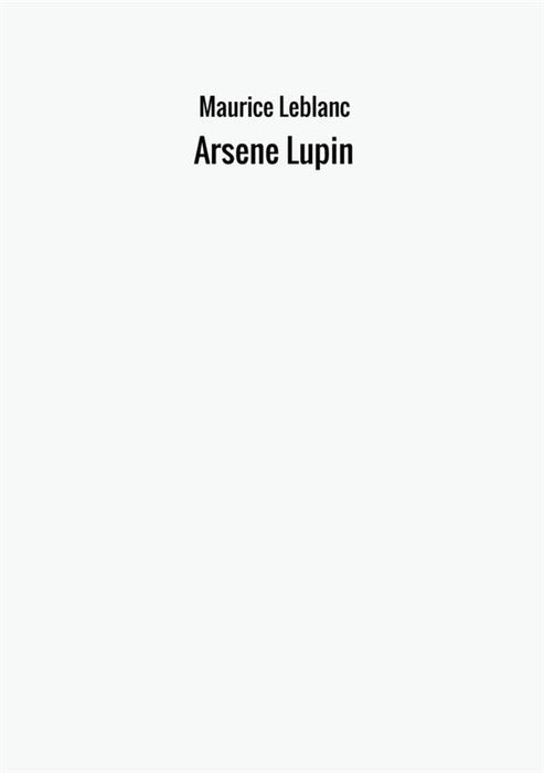 Arsene Lupin