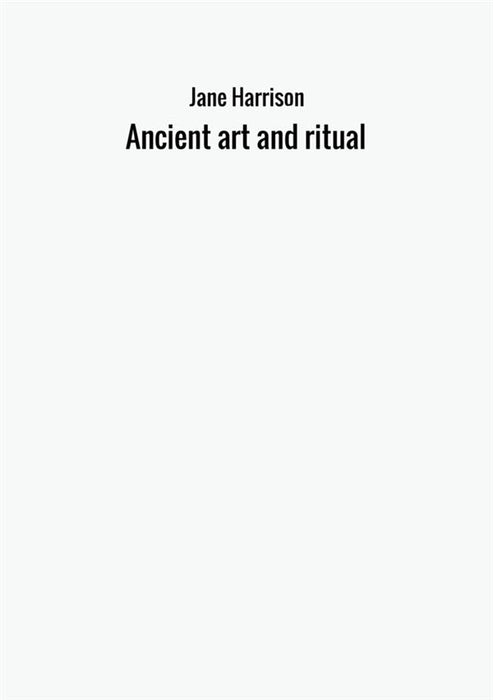 Ancient art and ritual