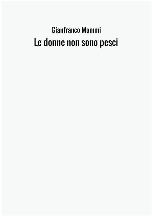 Le donne non sono pesci
