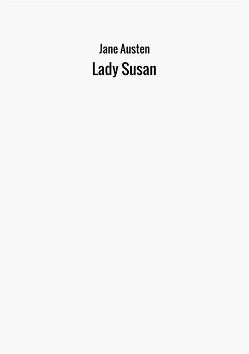 Lady Susan