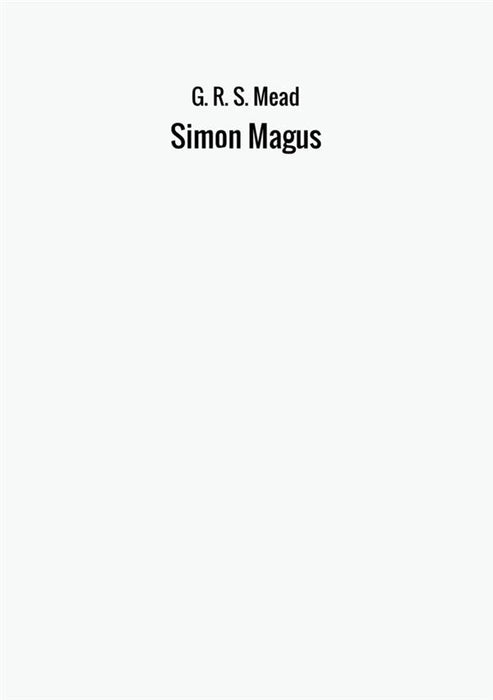 Simon Magus