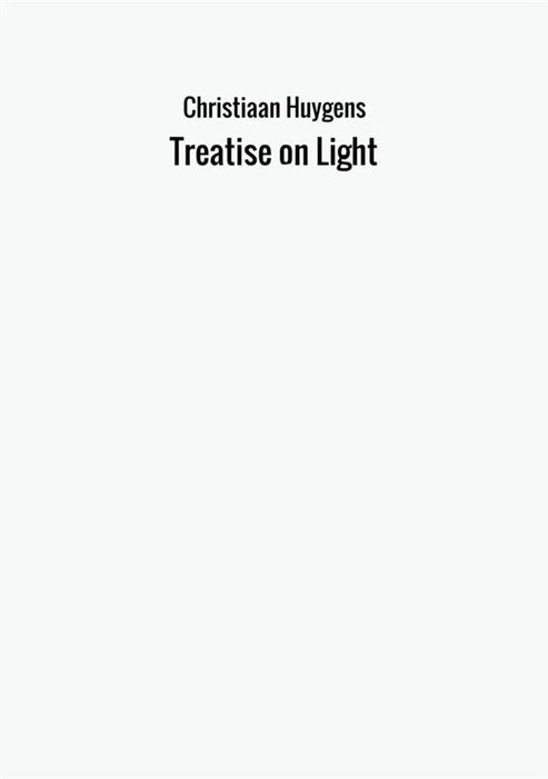Treatise on Light