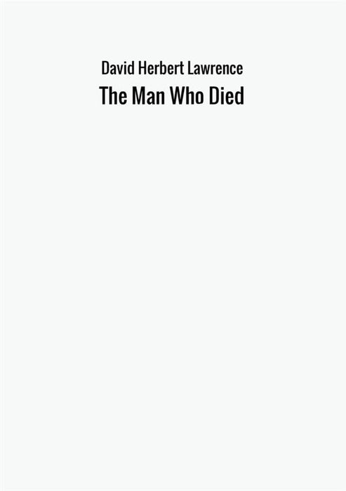 The Man Who Died