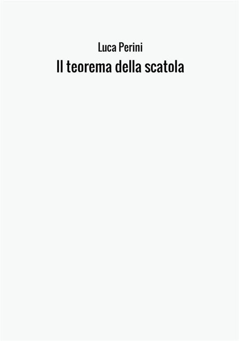 Il teorema della scatola