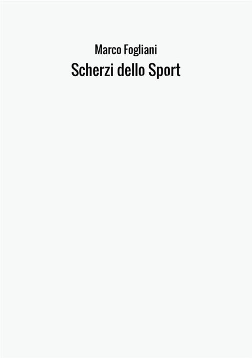 Scherzi dello Sport