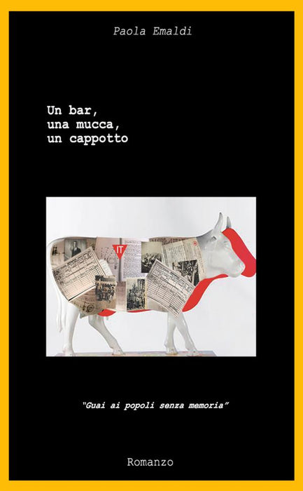 un bar, una mucca, un cappotto
