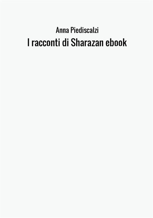 I racconti di Sharazan ebook
