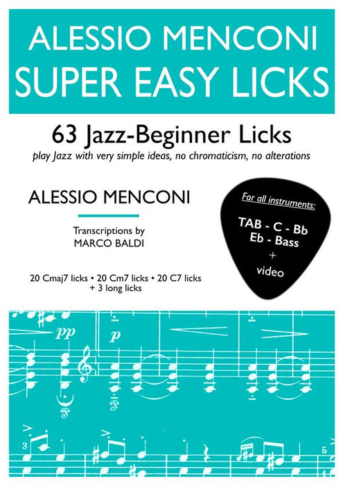 Super Easy Licks  (video + Book)
