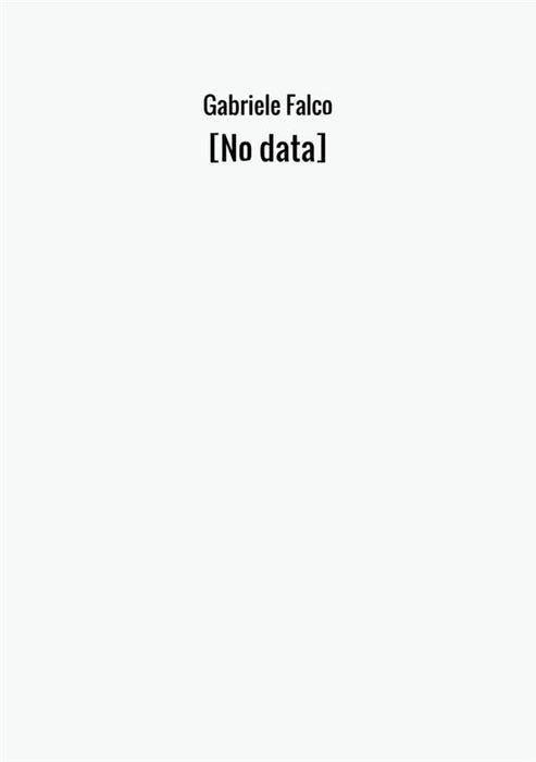 [No data]