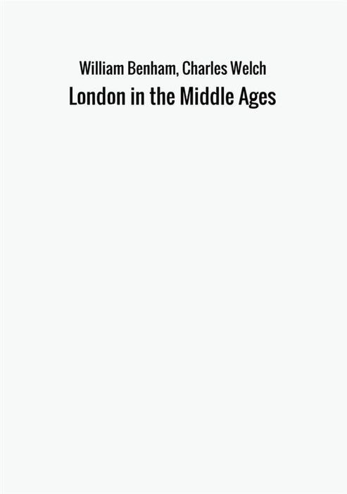 London in the Middle Ages