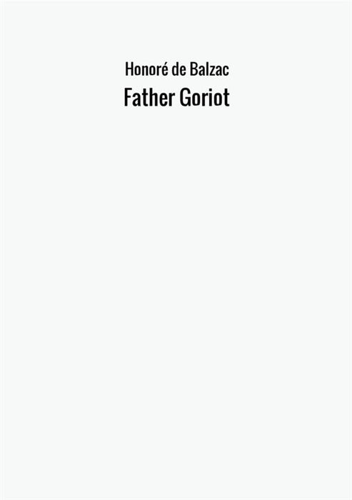 Father Goriot