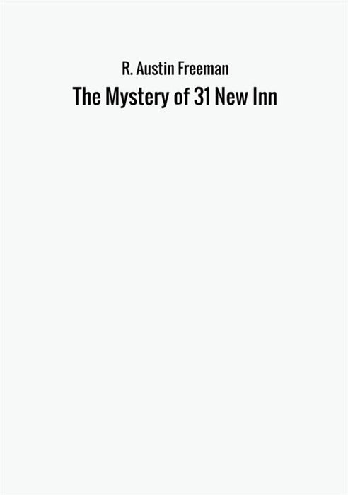 The Mystery of 31 New Inn