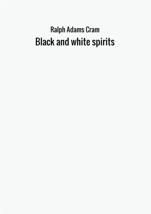 Black and white spirits