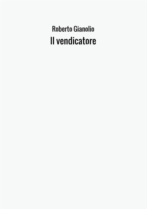 Il vendicatore